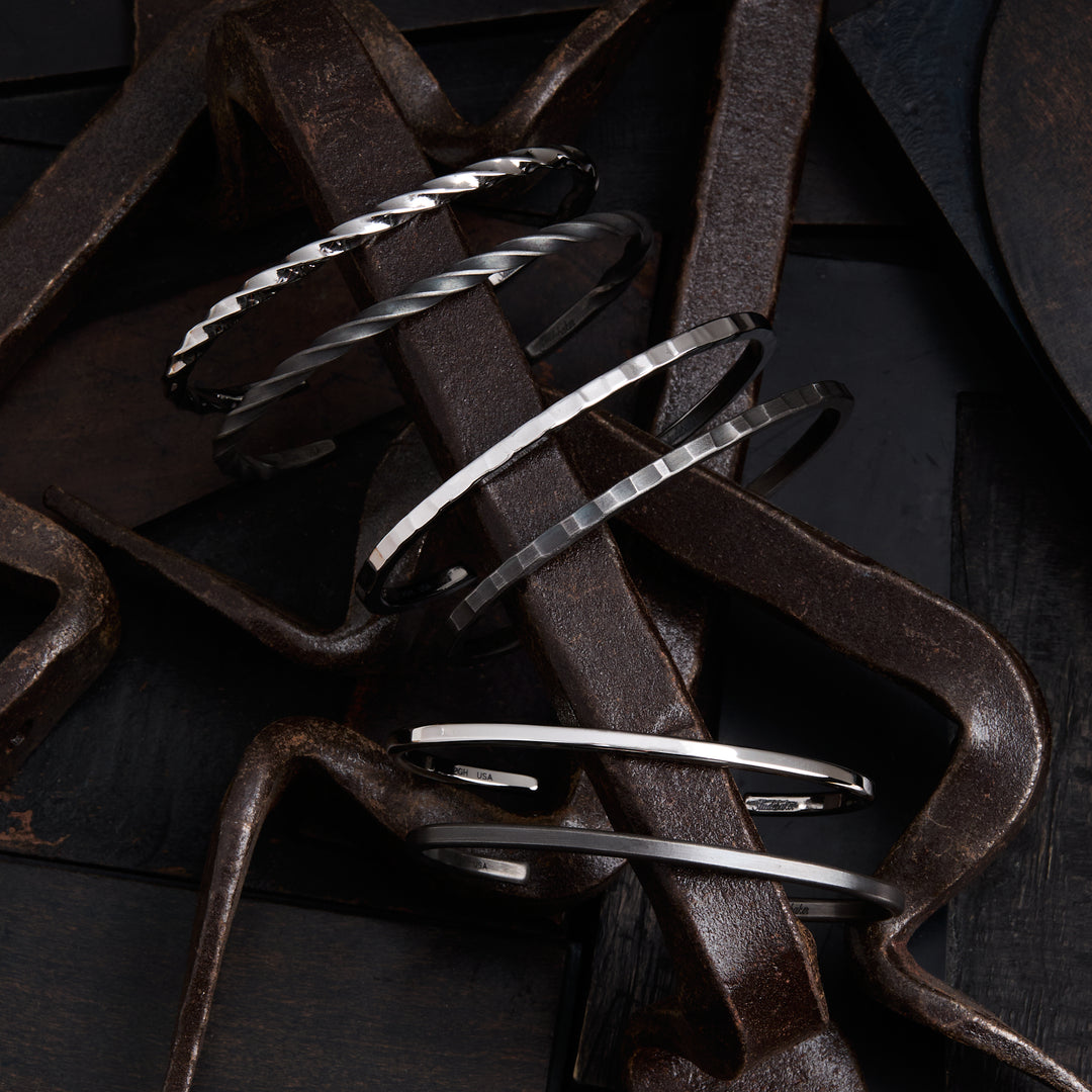 Plait Cuff in Sterling Silver – Studebaker Metals